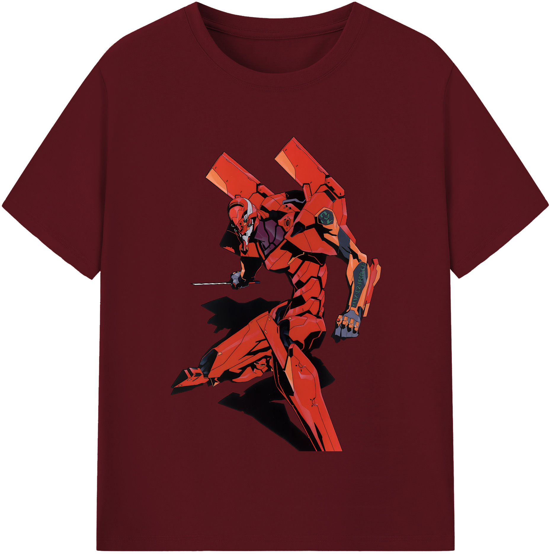 （画像用） EVA 新世紀エヴァンゲリオン 綿100％半袖Tシャツ（フロントプリント）